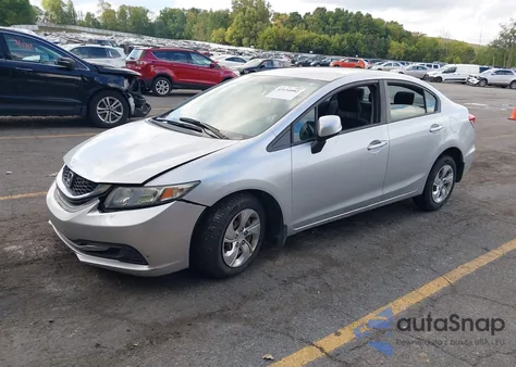 2013 Honda Civic Lx из США, поврежденный, VIN 19XFB2F59DE279190